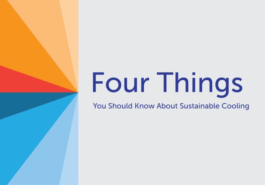 Four Things You Should Know About Sustainable Cooling